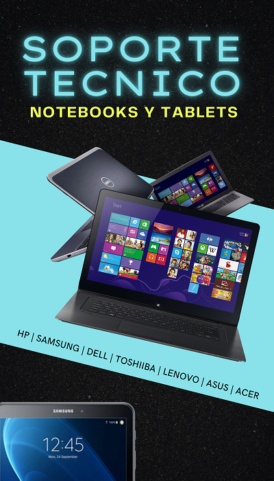 Reparacion de Notebooks C Tablet